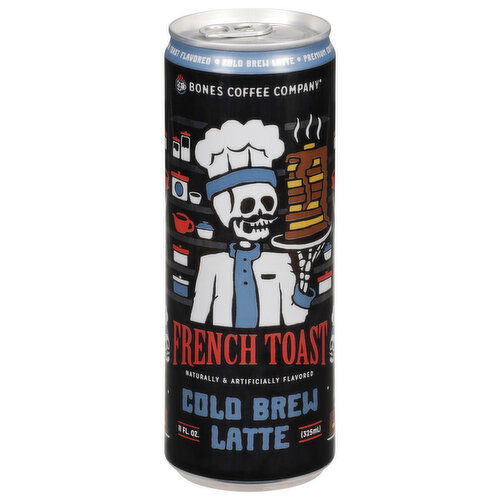 Bones Coffee Company Cold Brew Latte, French Toast