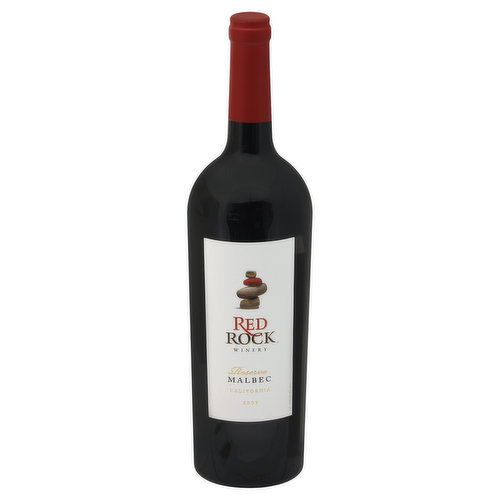 Red R ock Malbec, Reserve, California, 2009