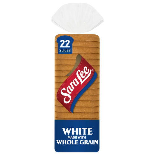 Sara Lee Bread, Whole Grain, White