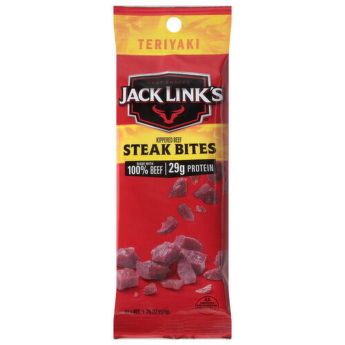 Jack Link's Teriyaki Kippered Beef Steak Bites - 1.75 Ounce