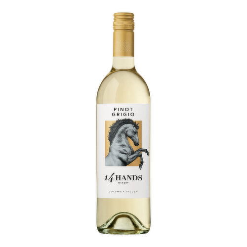 14 Hands Pinot Gris Washington White Wine, 750 ml    