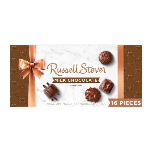 Russell Stover Assorted Milk Chocolate Gift Box, 9.4 oz.