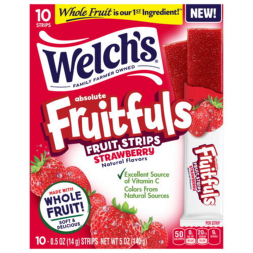 Welch's Fruit Strips, Strawberry