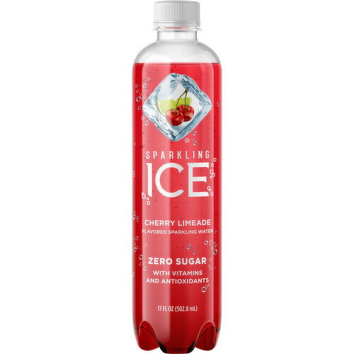 Sparkling Ice Sparkling Water, Zero Sugar, Cherry Limeade