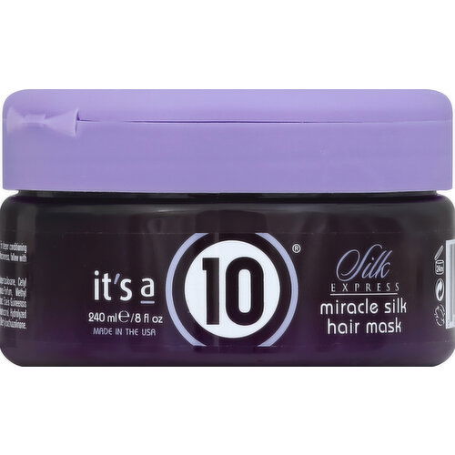 It's a 10 Hair Mask, Miracle Silk