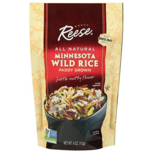 Reese Wild Rice, Minnesota, Subtle Nutty Flavor