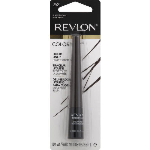 Revlon Liquid Liner, Black Brown 252