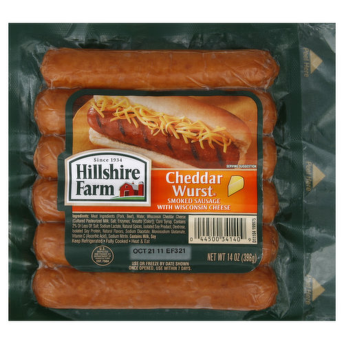 Hillshire Farm Cheddar Wurst