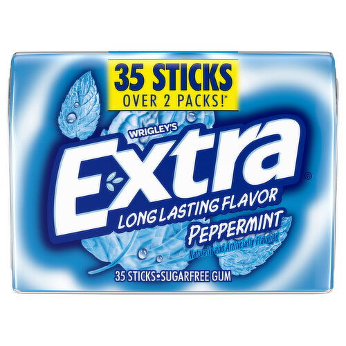 Extra Gum, Sugarfree, Peppermint