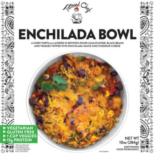 Tattooed Chef Enchilada Bowl