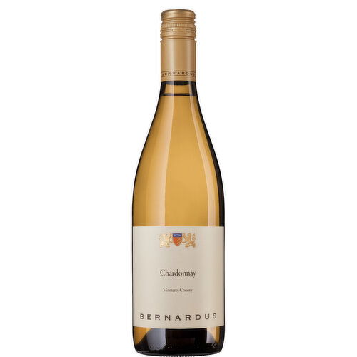 Bernardus Chardonnay California White Wine, 750 ml    