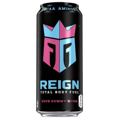 Reign Energy Drink, Sour Gummy Worm