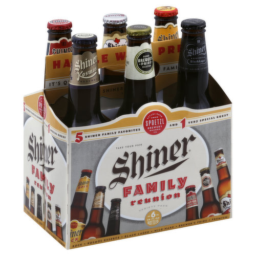 Shiner Beer, Family Reunion, Variety Pack