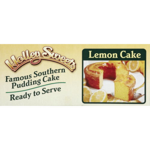 Holley Sweets Pudding Cake, Lemon Cake