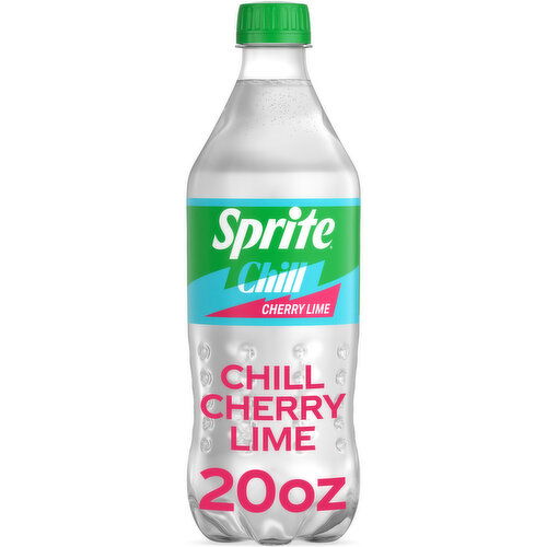 Sprite ® Chill Cherry Lime Natural Flavor Soda Soft Drink Bottle