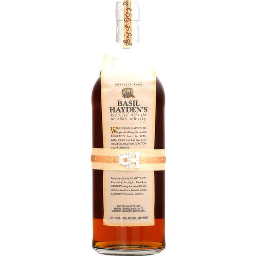 Basil Hayden Kentucky Straight Bourbon Whiskey, 1.75 L    