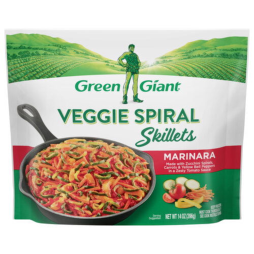 Green Giant Veggie Spiral Skillets, Marinara