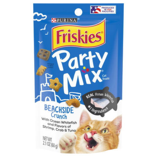 Friskies Cat Treats, Beachside Crunch