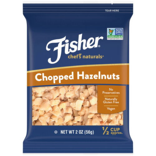 Fisher Chopped Hazelnuts