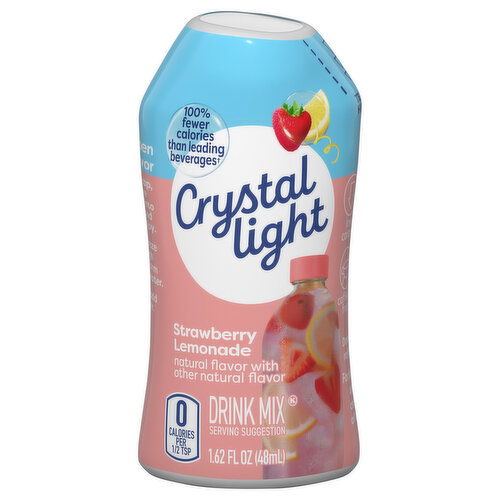 Crystal Light Strawberry Lemonade Drink Mix - 1.62 Fluid Ounce