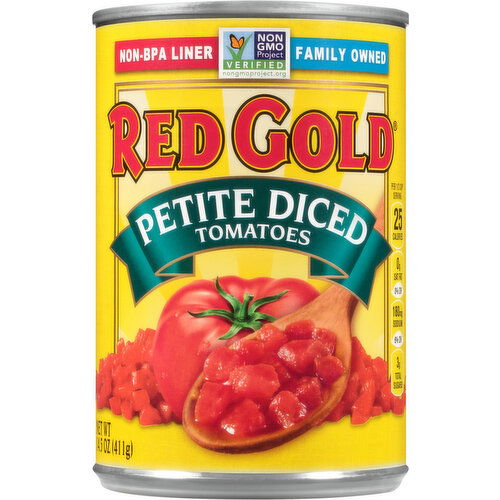 Red Gold Tomatoes, Petite Diced