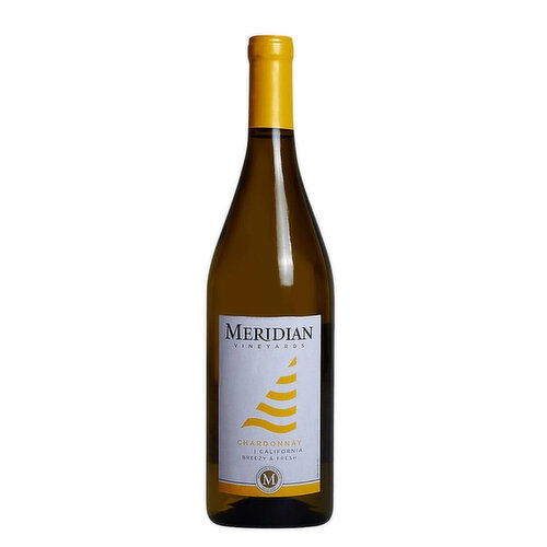 Meridian Vineyards Chardonnay California White Wine, 750 ml    