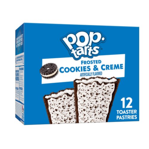 Pop-Tarts Toaster Pastries, Cookies and Creme - 20.3 Ounce