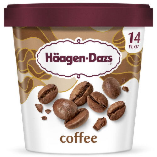 Haagen-Dazs Coffee Ice Cream - 14 Fluid Ounce