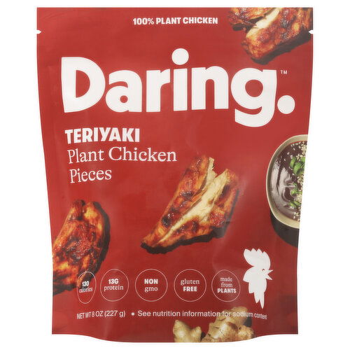 Daring Plant Chicken, Teriyaki, Pieces