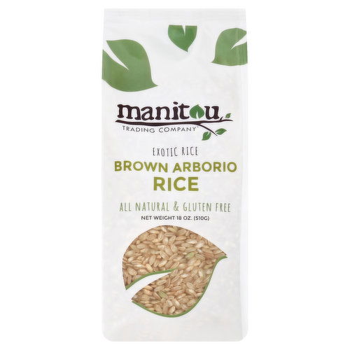 Manitou Trading Brown Rice, Arborio