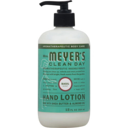 Mrs. Meyer's Hand Lotion, Basil Scent