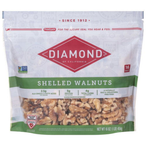 Diamond of California Walnuts, Shelled