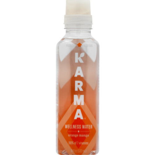 Karma Wellness Water, Orange Mango