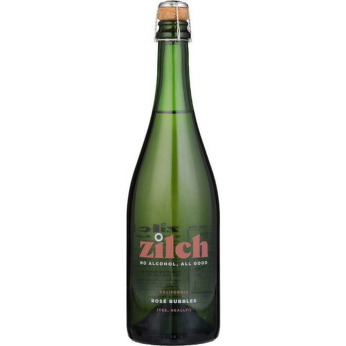 Zilch Rose Bubbles, 750 ml    