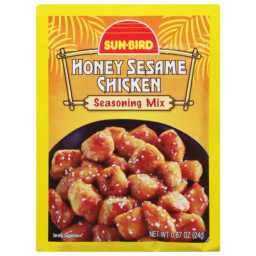 Sun-Bird Seasoning Mix, Honey Sesame Chicken