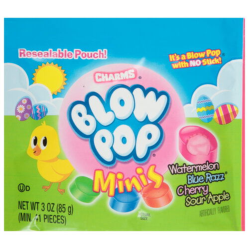 Blow Pop Candy, Assorted, Minis