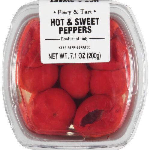 Gourmet Foods International Peppers, Hot & Sweet