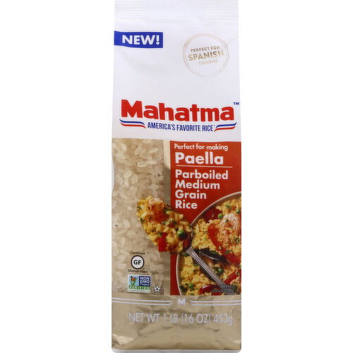 Mahatma Rice, Medium Grain, Parboiled