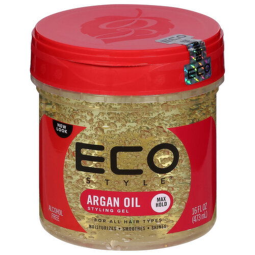 Eco Style Styling Gel, Argan Oil