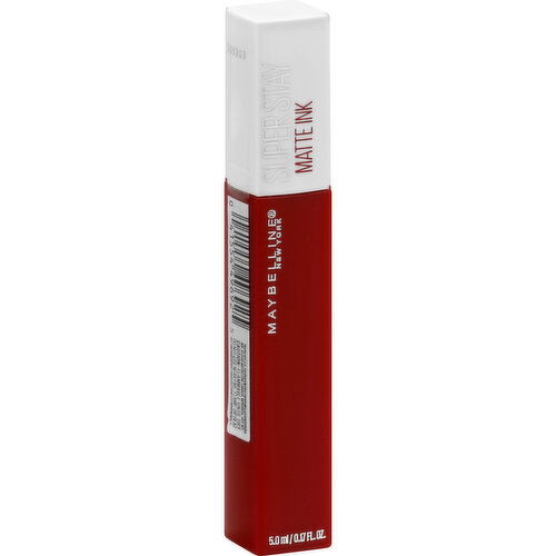maybelline Lip Color, Matte Ink, Pioneer 20 - 0.17 Ounce