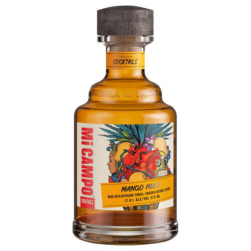 Mi Campo Tequila Cocktail, Mango Mule - 375 Milliliter