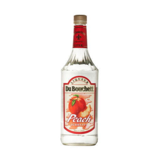 Du Bouchett Peach Schnapps Liqueur, 1.0 L    