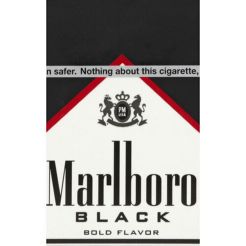 Marlboro Cigarettes, Black