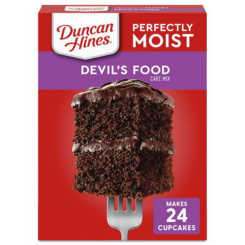Duncan Hines Perfectly Moist Devil's Food Cake Mix - 15.25 Ounce