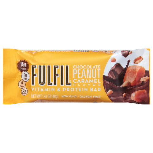 Fulfil Protein Bar, Chocolate Peanut Caramel Flavored