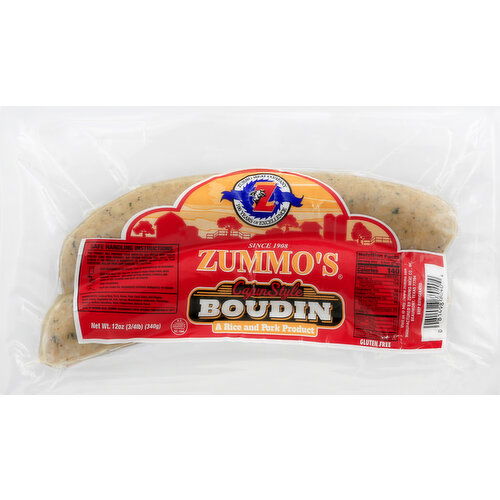 Zummo's Boudin, Cajun Style