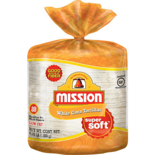 Mission Tortillas, White Corn