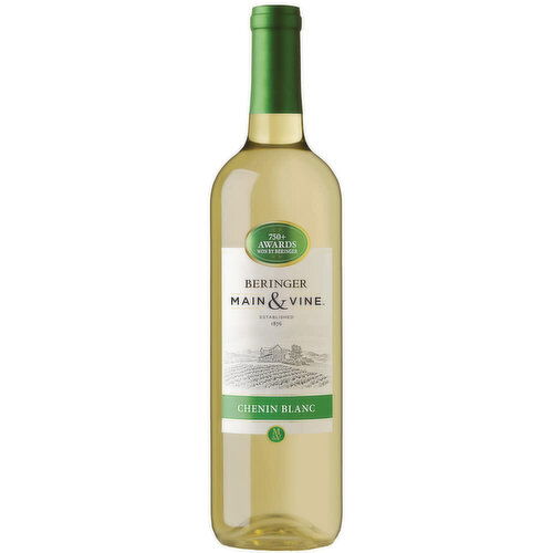 Beringer Main & Vine Chenin Blanc California White Wine, 750 ml    