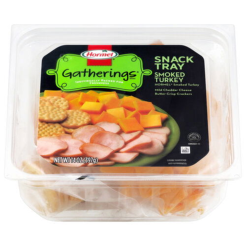 Hormel Smoked Turkey Snack Tray - 14 Ounce