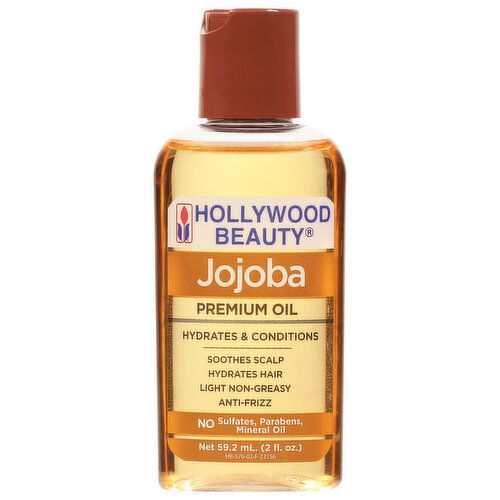 Hollywood Beauty Oil, Premium, Jojoba